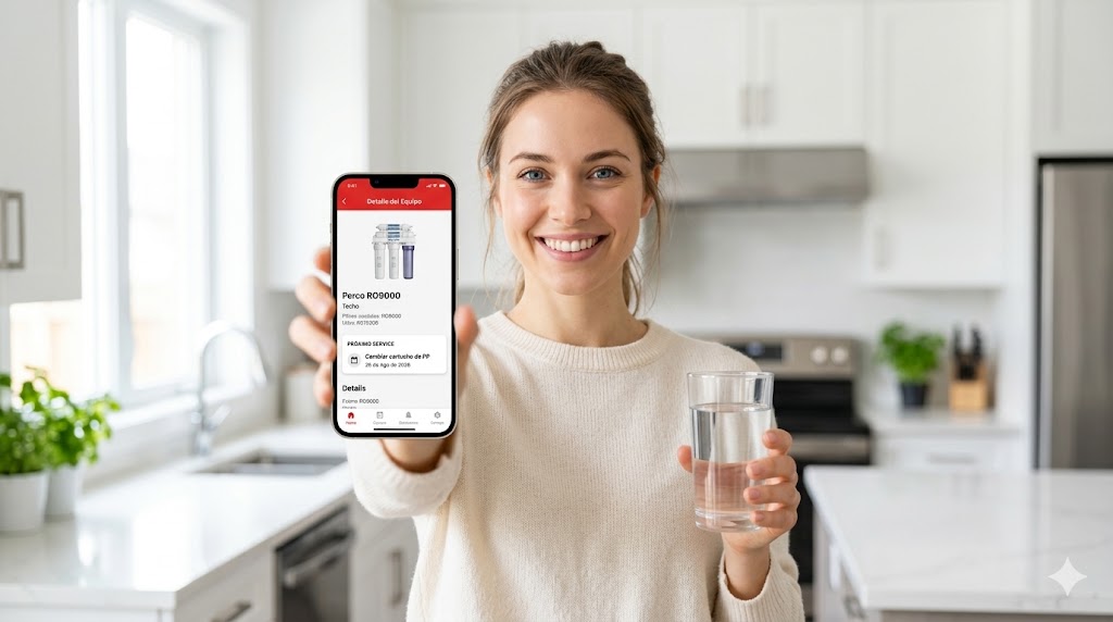 PERCO Mobile App Mockup